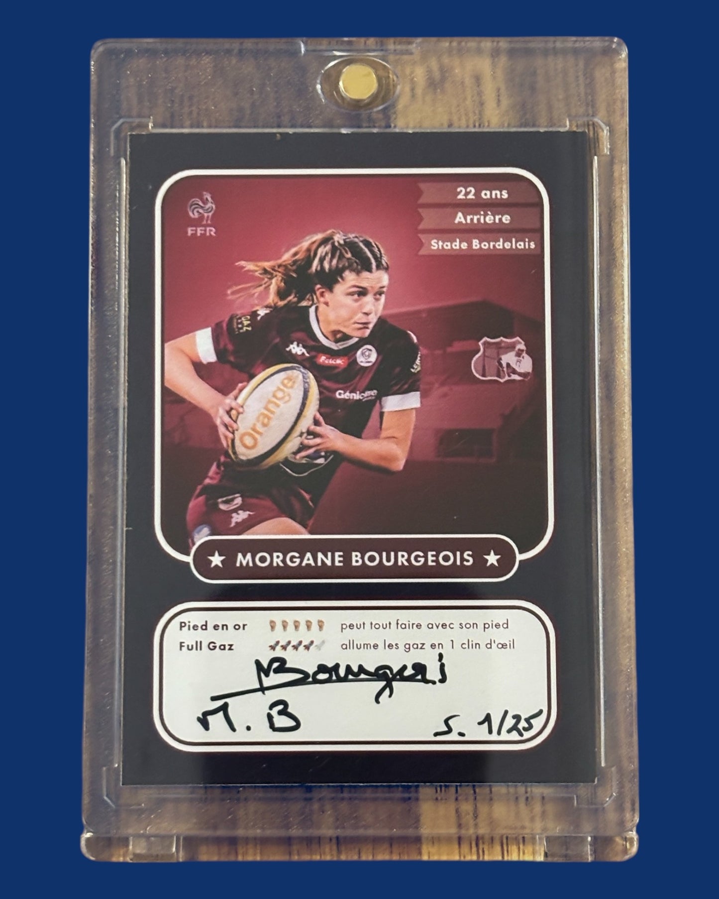 Carte signée Morgane Bourgeois - 25 exemplaires/Monde