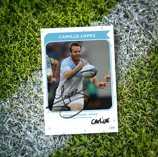 Carte signée Camille Lopez