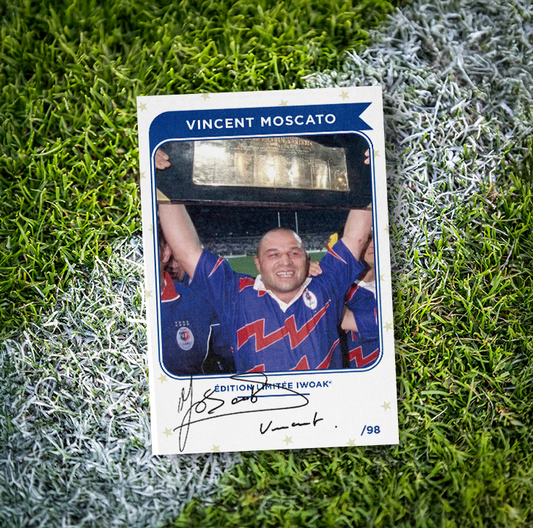 Carte signée Vincent Moscato
