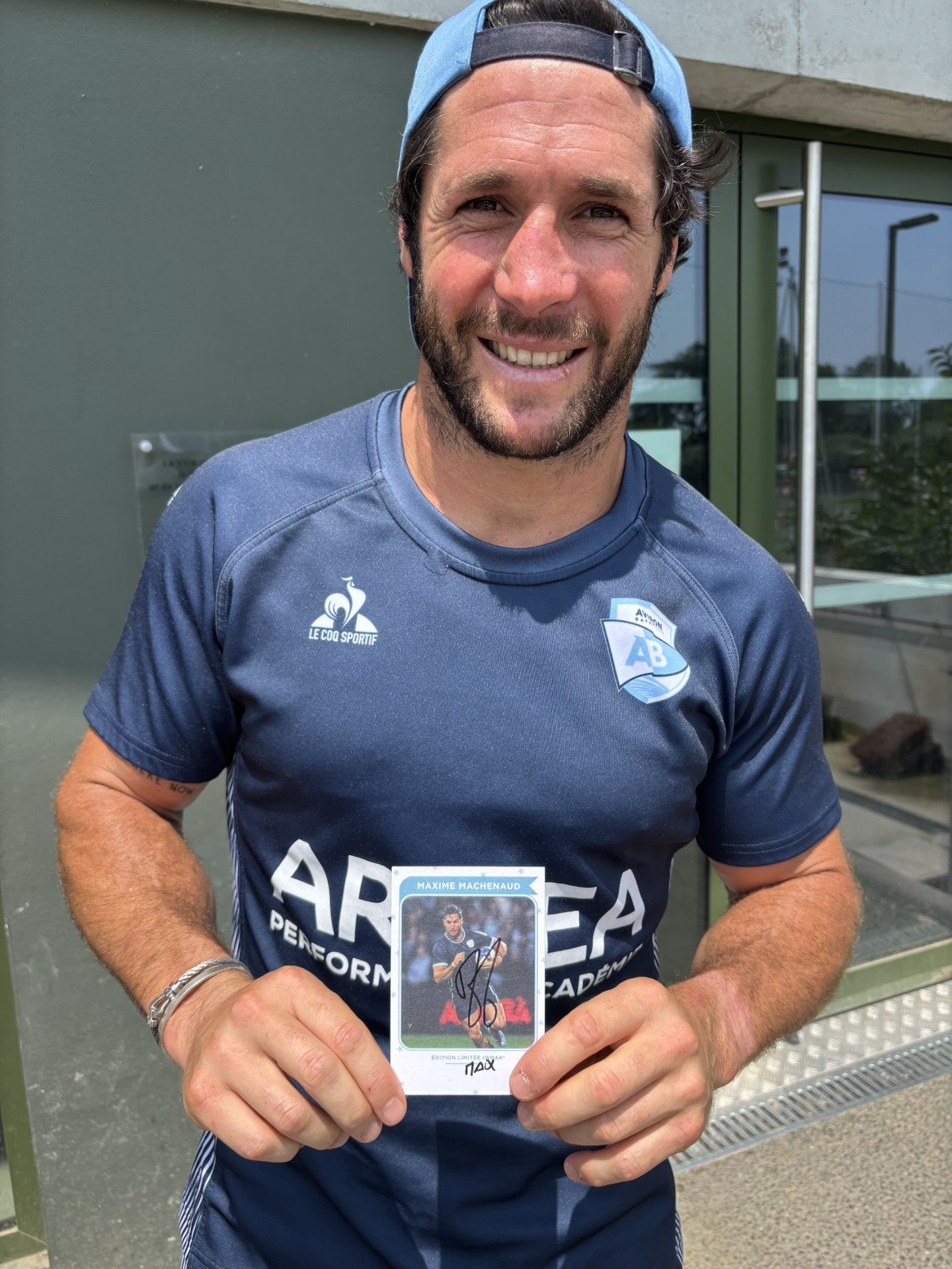 Carte signée Maxime Machenaud