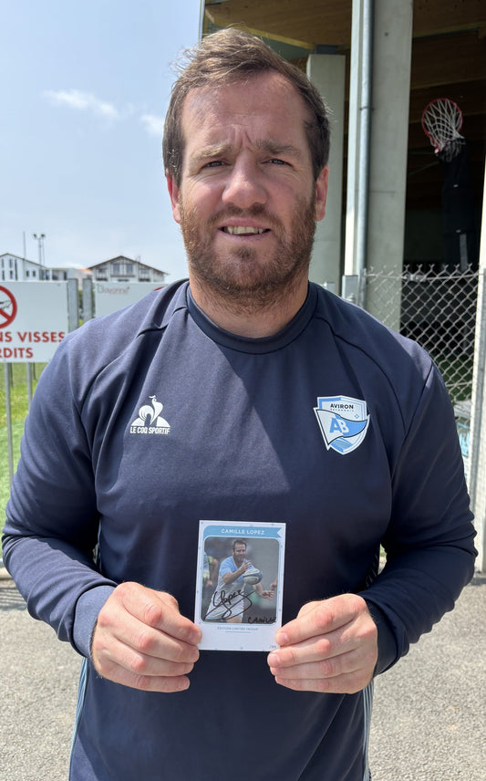 Carte signée Camille Lopez