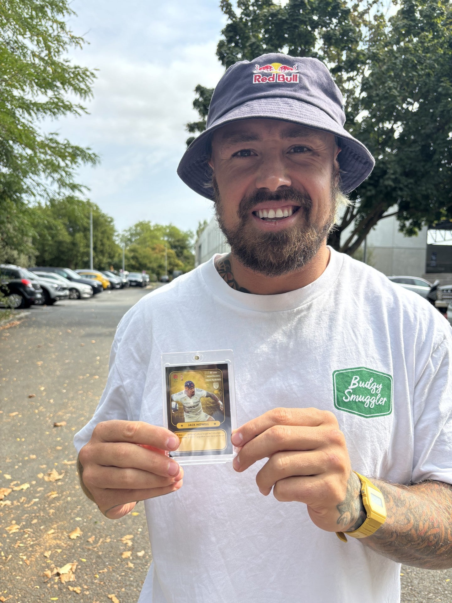 Carte signée Jack Nowell - 35 exemplaires/Monde