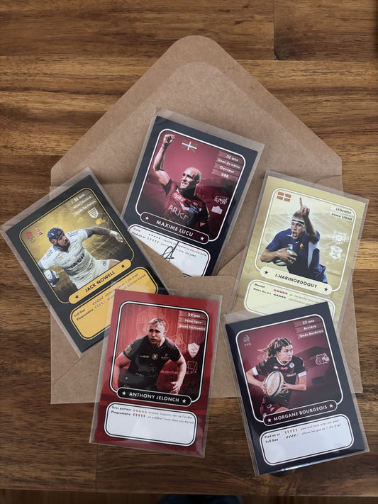 Pack aléatoire 5 Cartes (avec peut-être 1 carte signée!!)