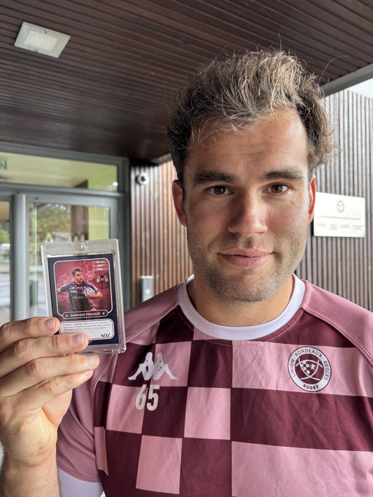 Carte signée Damian Penaud - 35 exemplaires/Monde