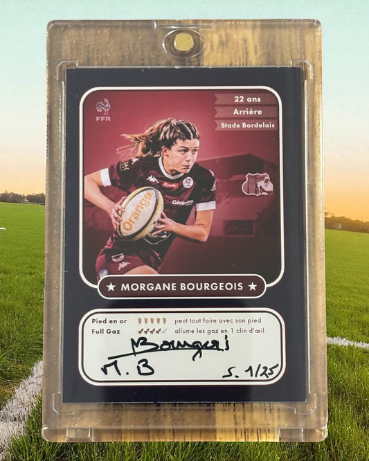 Carte signée Morgane Bourgeois - 25 exemplaires/Monde