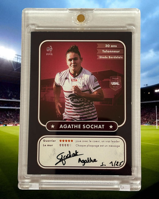 Carte signée Agathe Sochat - 25 exemplaires/Monde