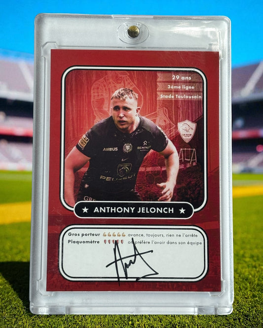 Carte signée Anthony Jelonch - 35 exemplaires/Monde